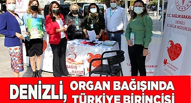 Organ bağışında ilk sıradayız