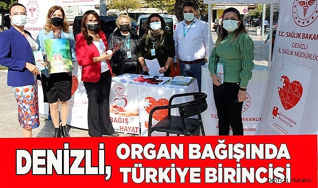 Organ bağışında ilk sıradayız