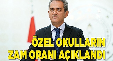 Özel okulların zam oranı belli oldu