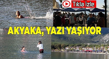 Sakin kent Akyaka, yazı yaşıyor