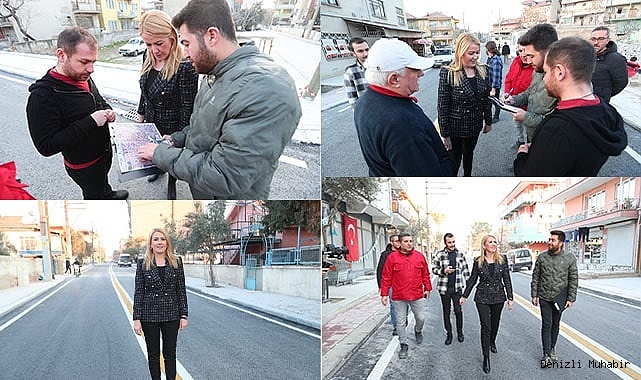 SEVİNDİK MAHALLESİ’NDE YOL VE KALDIRIM ÇALIŞMALARINDA SONA GELİNDİ