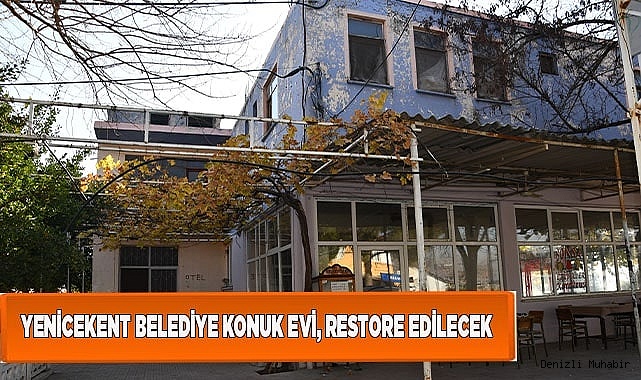 Yenicekent Belediye Konuk Evi, restore edilecek