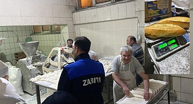 Zabıta Ekiplerinden Fırın Denetimi