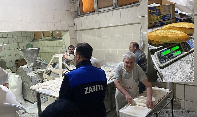 Zabıta Ekiplerinden Fırın Denetimi