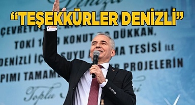 Zolan “Denizli’mize hizmet etmek onurların, gururların en üstünüdür”