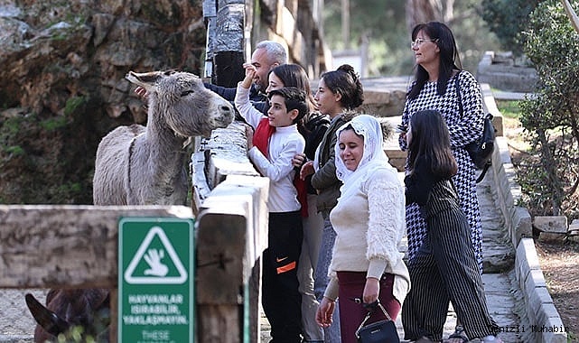127 türde hayvana ev sahipliğini yapan yaşam parkına yoğun ilgi