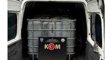 2 bin litre kaçak akaryakıtla yakalandılar