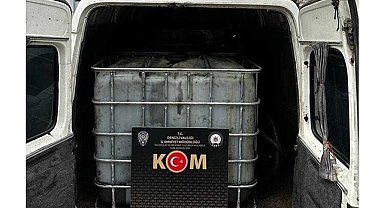2 bin litre kaçak akaryakıtla yakalandılar