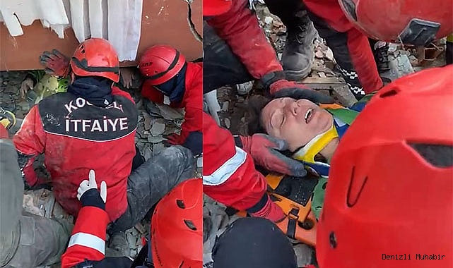 52 saat sonra kurtarıldı, sevinç gözyaşları döktü: "Hepinizi çok seviyorum"