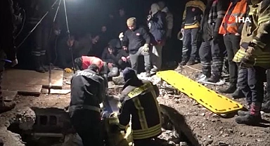 Adıyaman’da 41 saat sonra enkazdan çıkan mutluluk