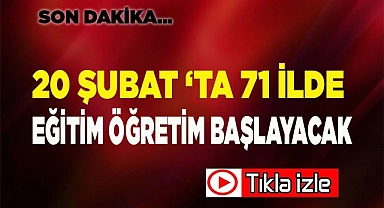 Bakan Özer: 'Bir daha uzatma olmayacak'