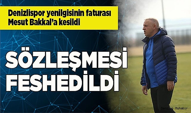 Bandırmaspor, yenilginin faturasını Bakkal'a kesti