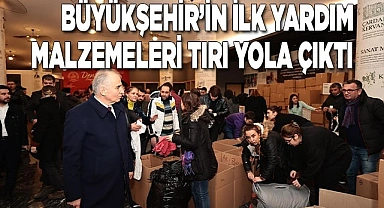 Büyükşehir deprem için tüm imkanlarıyla seferber