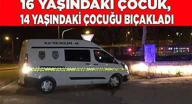 Çocukların kavgasında bıçak çekildi: 1 yaralı