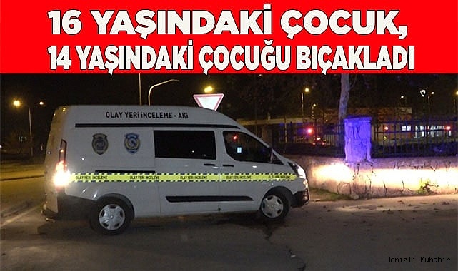 Çocukların kavgasında bıçak çekildi: 1 yaralı