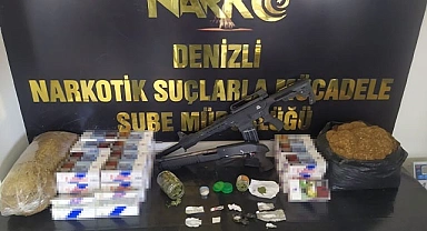 Denizli'de 16 zehir taciri tutuklandı