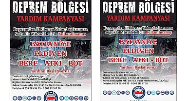 DEPREM BÖLGESİ YARDIM KAMPANYASI