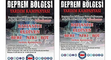 DEPREM BÖLGESİ YARDIM KAMPANYASI