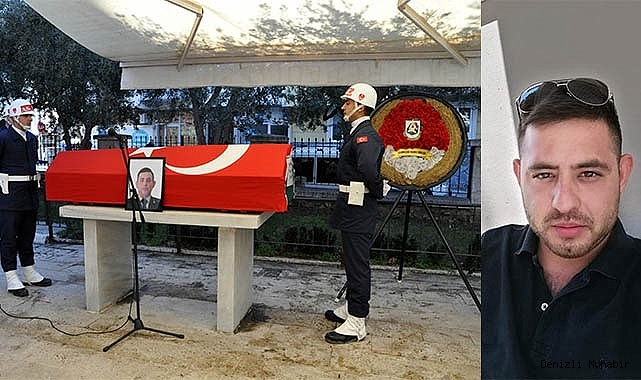 Deprem şehidine son görev