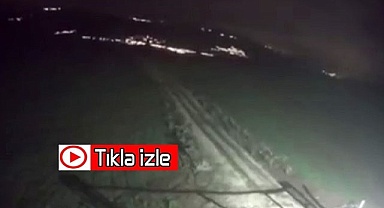 Depremde dağ kağıt gibi sallandı