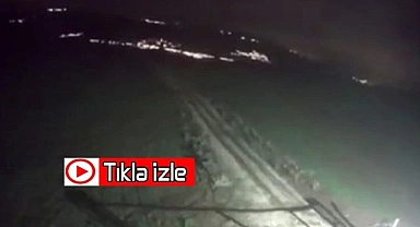 Depremde dağ kağıt gibi sallandı
