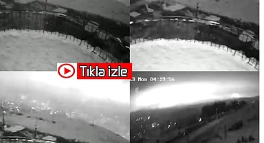Depremin en dikkat çeken görüntüsü ortaya çıktı