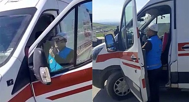 Hatay Kırıkhan’da bazı camilerde ezanlar ambulanstan okunuyor