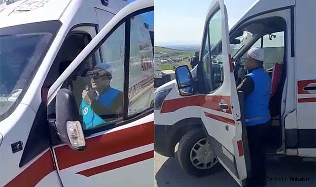 Hatay Kırıkhan’da bazı camilerde ezanlar ambulanstan okunuyor