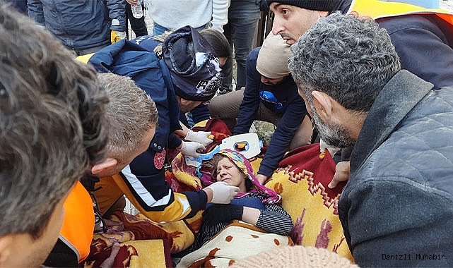 İki komşu 58 saat sonra kurtarıldı
