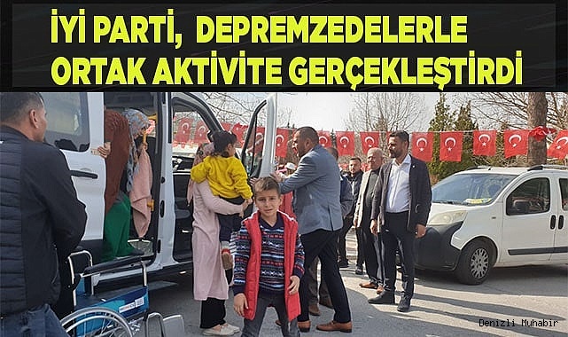 İyi Parti, depremzede çocukları ağırladı