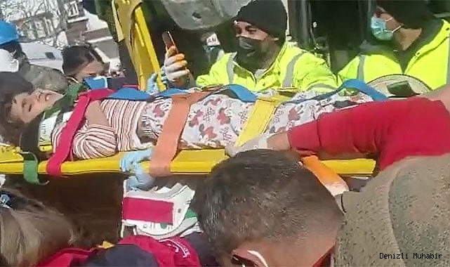 JÖH timleri 177 saat sonra enkazdan 7 yaşındaki Hivay’ı sağ olarak çıkardı