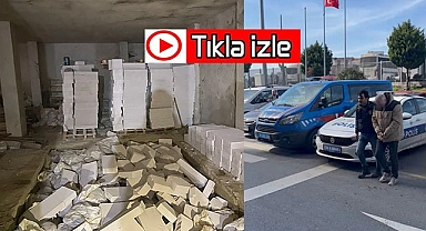 kaçak kat inen şahıs serbest bırakıldı
