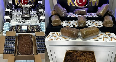 Kaçak tütün operasyonunda 7 kişi yakalandı