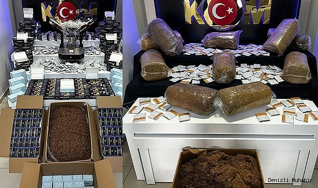 Kaçak tütün operasyonunda 7 kişi yakalandı