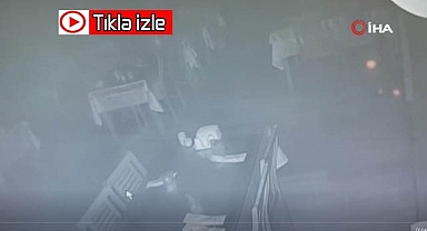 Kahramanmaraş merkezli ilk sarsıntının görüntüleri kameralara yansıdı