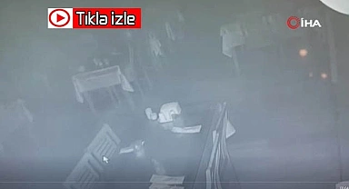 Kahramanmaraş merkezli ilk sarsıntının görüntüleri kameralara yansıdı