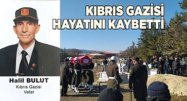 Kıbrıs gazisi hayatını kaybetti