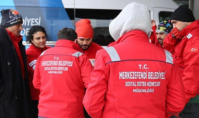MERKEZEFENDİ BELEDİYESİ’NDEN DEPREM BÖLGELERİNE DESTEK