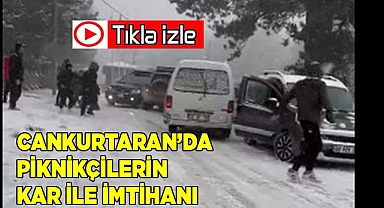 Piknikçiler zor anlar yaşadı