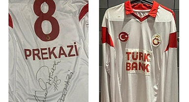 Prekazi’nin forması, depremzedeler için 210 bin TL’ye satıldı