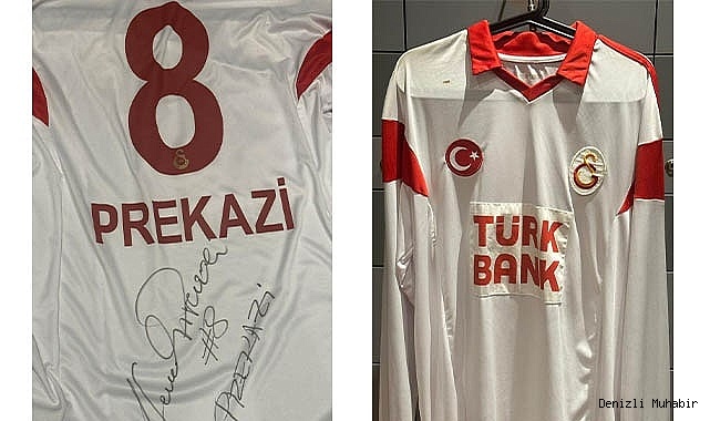 Prekazi’nin forması, depremzedeler için 210 bin TL’ye satıldı