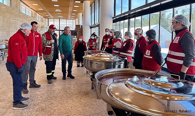 Türk Kızılay’ı Kahramanmaraş’ta 67 noktada hizmet veriyor