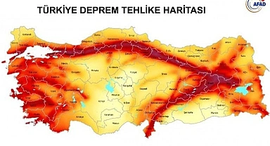 Türkiye, deprem konusunda dünyanın 5. tehlikeli ülkesi
