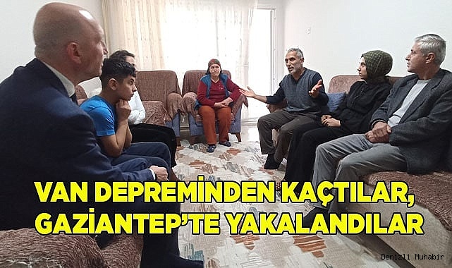 Van depreminden kaçtılar, Gaziantep’te yakalandılar