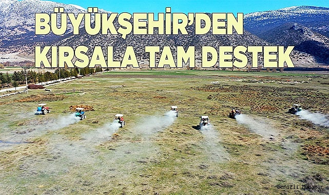 11 ilçede 12 bin dekar mera ıslah edilecek