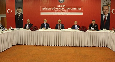 9 ilde seçim döneminde alınacak tedbirler konuşuldu