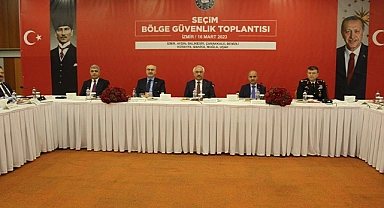 9 ilde seçim döneminde alınacak tedbirler konuşuldu