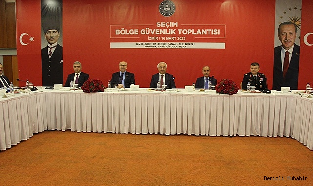 9 ilde seçim döneminde alınacak tedbirler konuşuldu