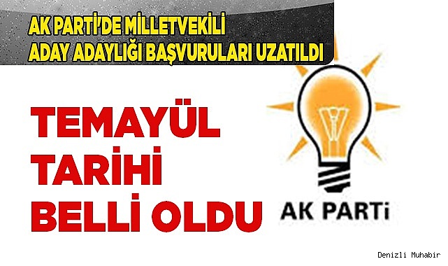 Ak Parti'de Milletvekili Aday Adaylığı Başvuruları Uzatıldı