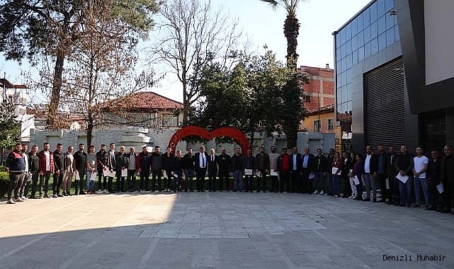 Başkan Özbaş’tan deprem bölgesinde görevli personel ve gönüllülere teşekkür belgesi